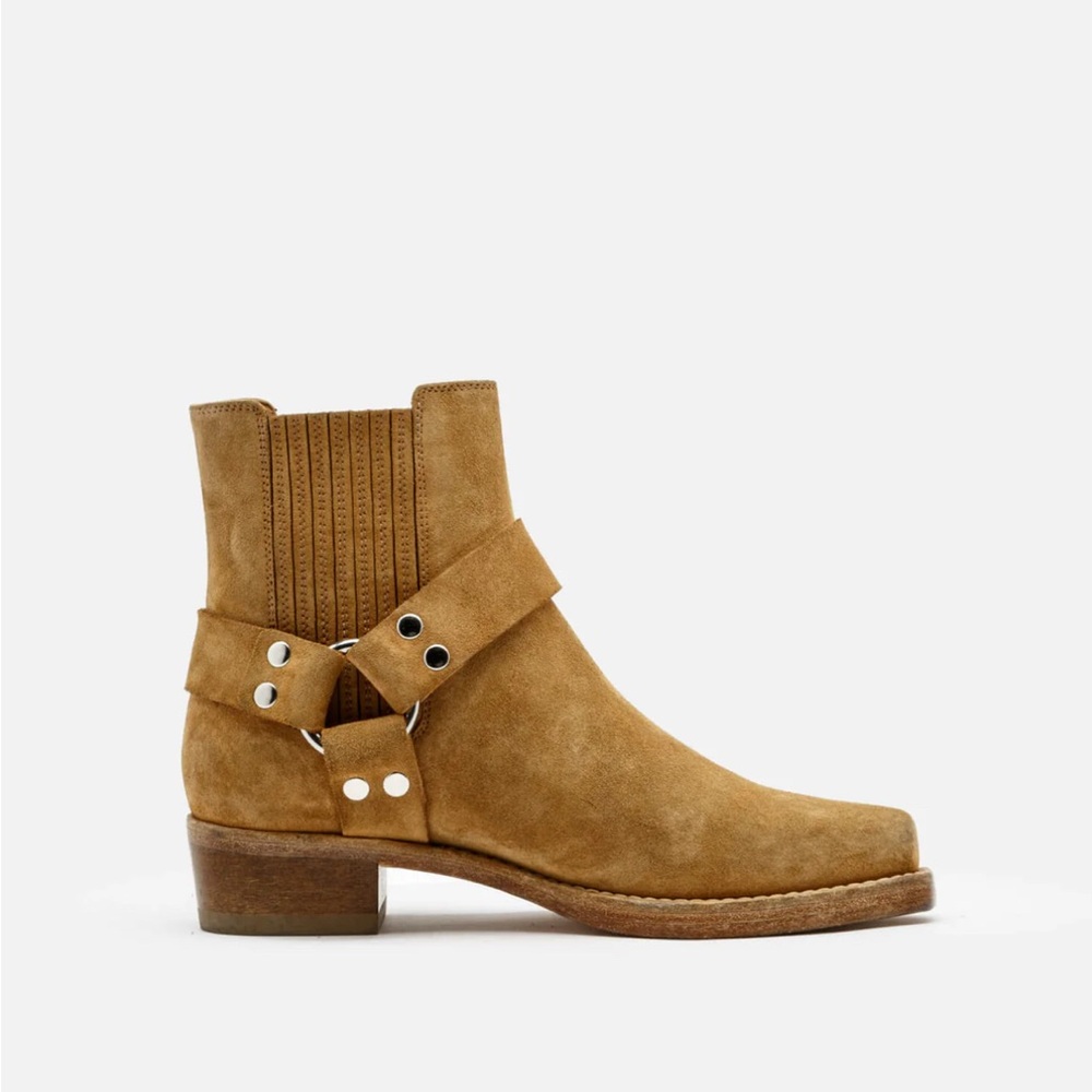 Re/Done Suede Cavalry Boots